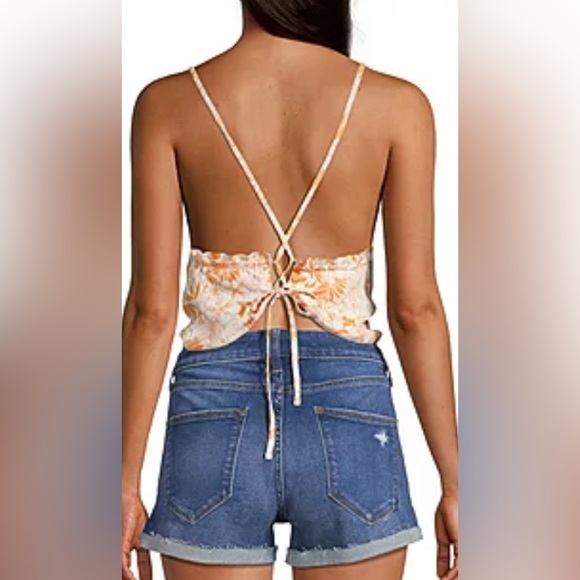 🌵.    Arizona Juniors Womens Square Neck Sleeveless Tank Top. NWOT - Picture 2 of 2